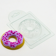 Пластиковая форма Пончик с глазурью