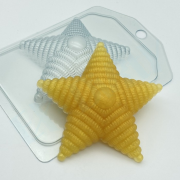 Пластиковая форма  Звезда с погон 