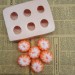 Силиконовая форма для мыла 6 мелких мандаринок