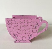 Коробка Чашка 15*9*10 см Розовая
