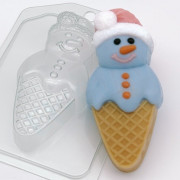 Пластиковая форма Мороженое / Снеговик