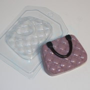 Пластиковая форма Сумочка в пухлый ромбик