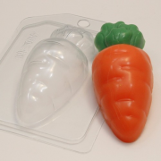  Пластиковая форма Морковка мультяшная