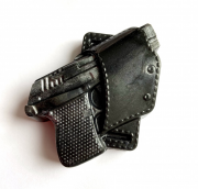 Пластиковая форма Пистолет в кобуре форма