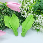 Силиконовая форма для мыла Набор листья тюльпана