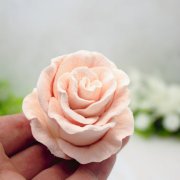 Силиконовая форма для мыла Роза 19